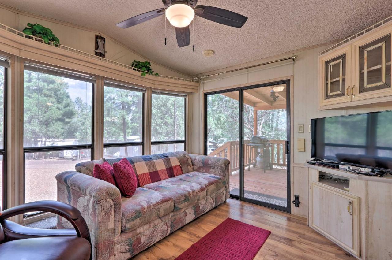 Show Low Home With Deck And Grill - 13 Mi To Hon-Dah! Dış mekan fotoğraf